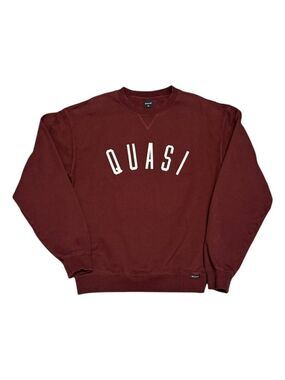 QUASI Luxury Designer Streetwear College Sweatshirt Sweater Mens Medium
